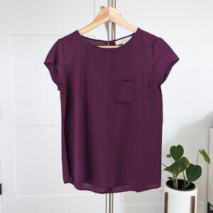 LOFT Pocket Tee Blouse